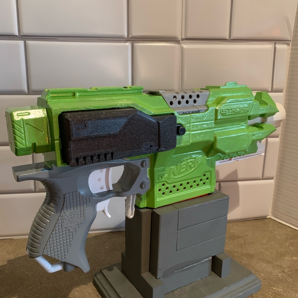 Custom Modified Nerf Stryfe Blaster - Picture 10 of 11